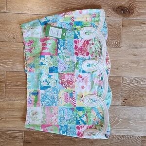 Lilly Pulitzer Tate Skirt Lillys State of Mind Patchwork